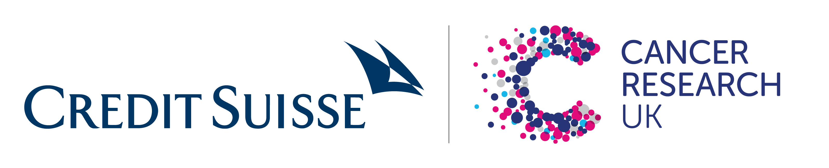 Logo lockup CRUK Credit Suisse