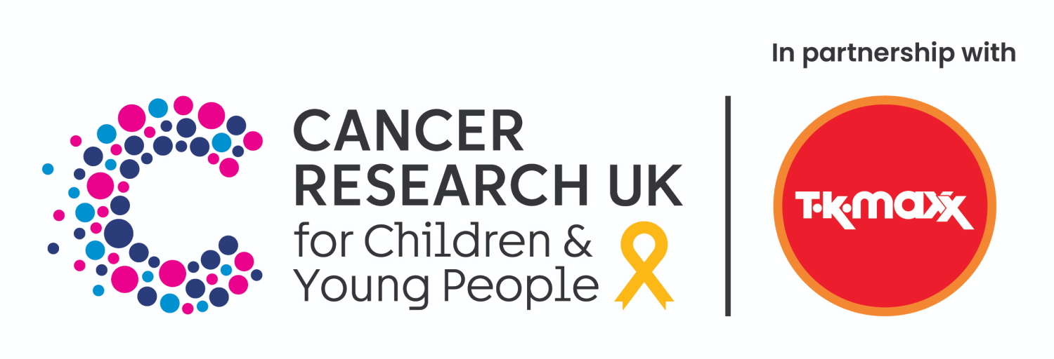Cancer Research UK and TK Maxx partnership logo