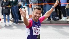 CRUK runner smiling