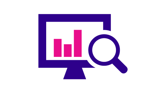 Data and statistics icon