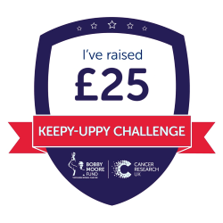 £25 milestone badge