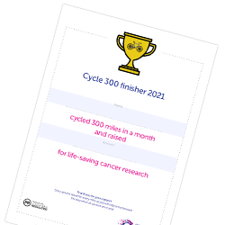 Cycle 300 certificate