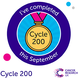 Cycle 200 completion badge