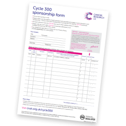 Cycle 300 sponsorship form
