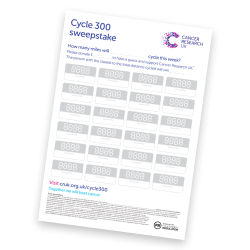 Cycle 300 sweepstake