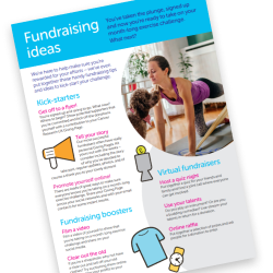Exercise Challenge fundraising ideas Fundraising ideas screenshot.