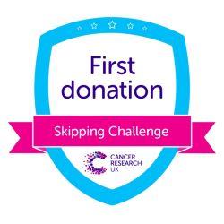 First donation badge