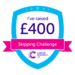 £400 milestone badge