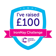 £100 raised milestone badge