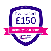 £150 raised milestone badge