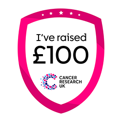 I've raised £100 shield