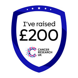 I've raised £200 shield