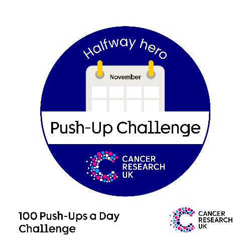 A downloadable badge for use on social media