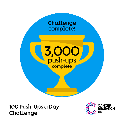 A downloadable badge for use on social media