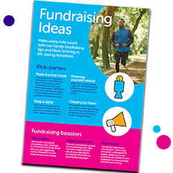 run 30 fundraising ideas