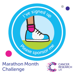 Sign Up badge - Marathon Month Challenge I've signed up - Marathon Month Challenge