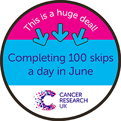 Skipping challenge huge deal badge