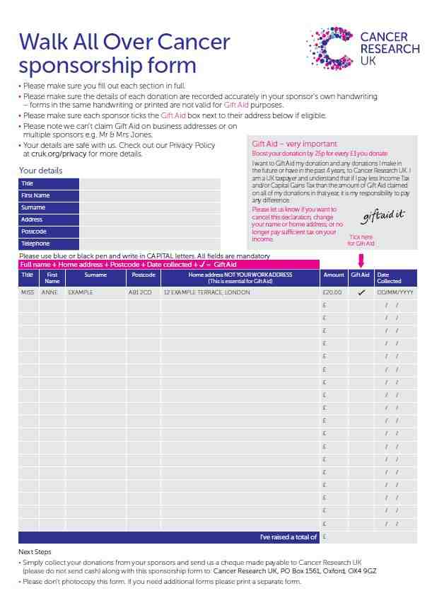 Walk All Over Cancer Fundraising Ideas Cancer Research UK walk-all-over-cancer-fundraising-ideas-cancer-research-uk