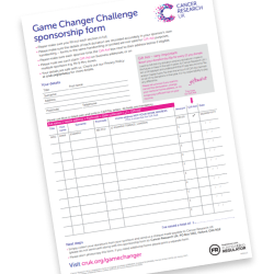 Game Changer Challenge sponsorship form