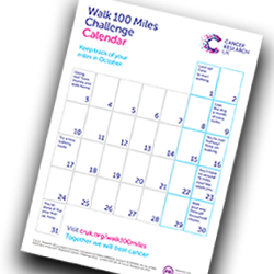 Walk 100 Calendar