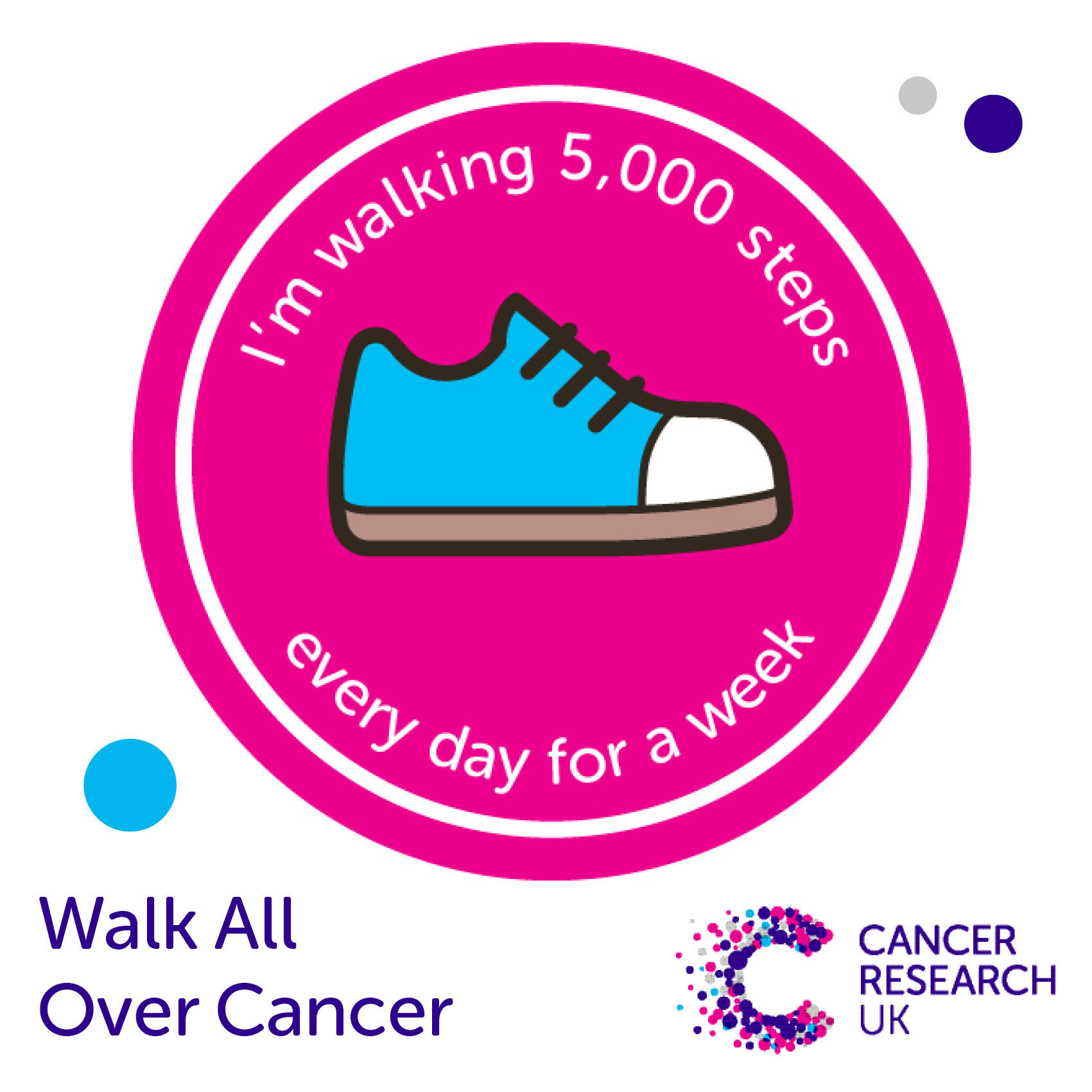 WAOC 5,000 steps a day.