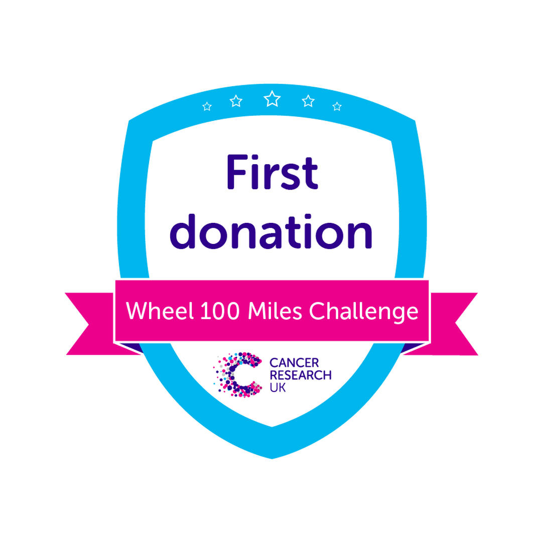 Wheel 100 Challenge Fundraising Hub Cancer Research UK