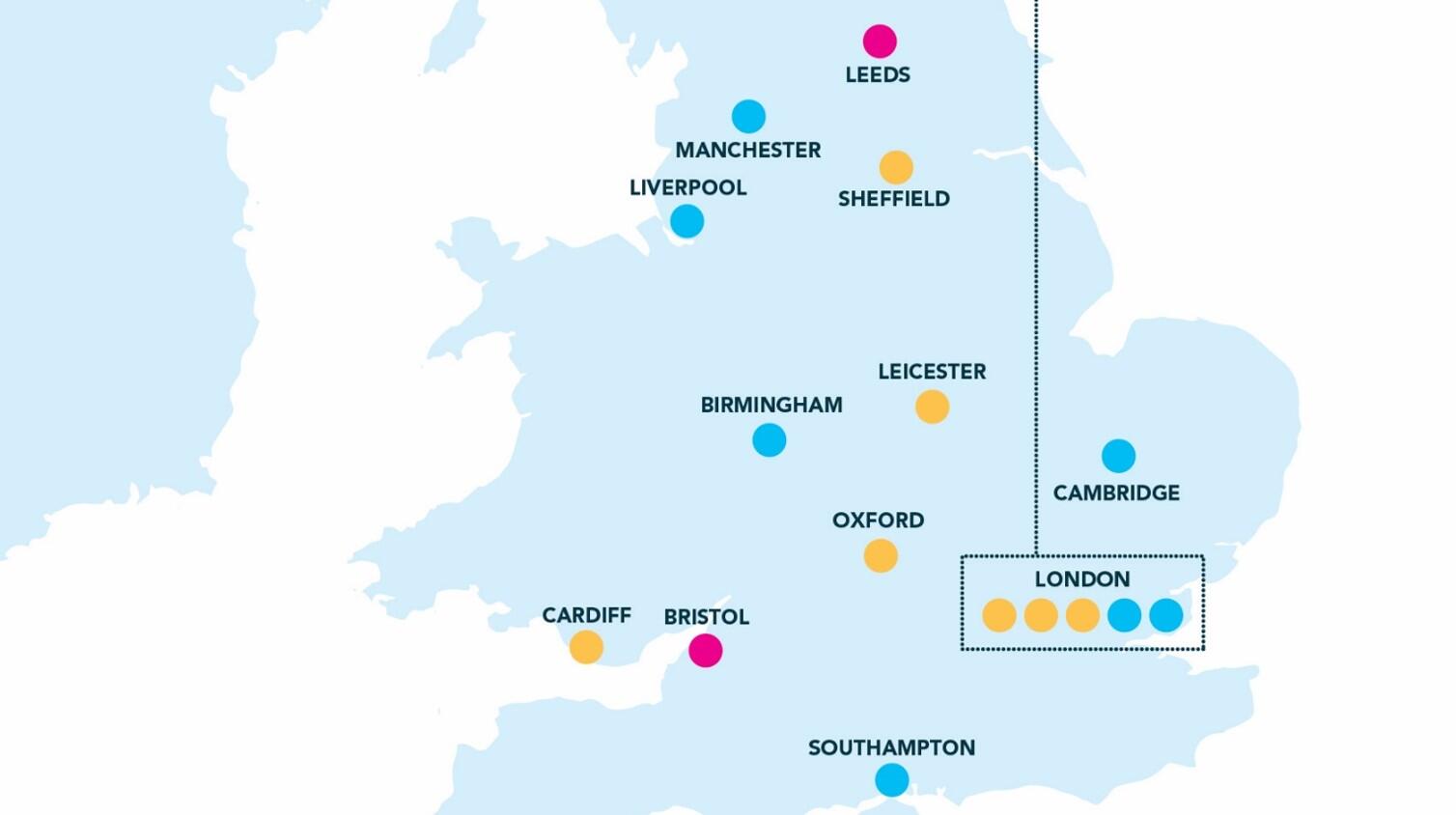 ECMC network map