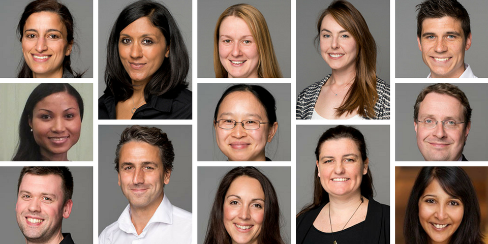 Cancer Research UK fellows 2016.