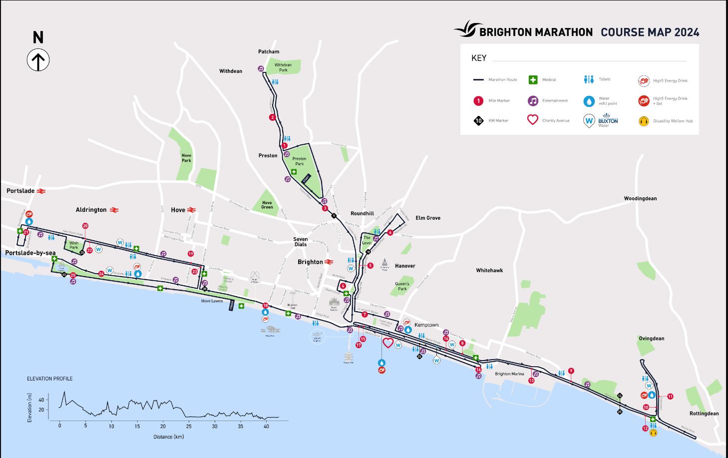 2025 Brighton Marathon Cancer Research UK