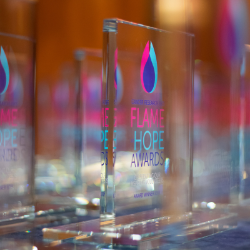 Flame of Hope trophies