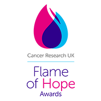 Flame of hope logo