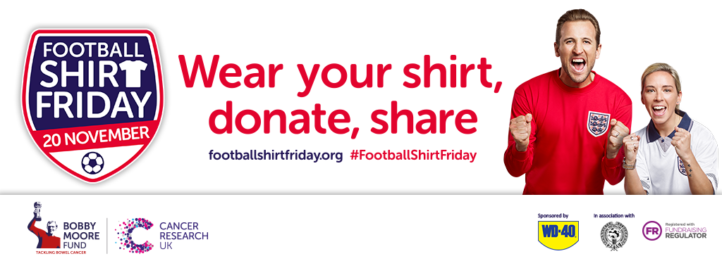 Football Shirt Friday | Cancer Research UK