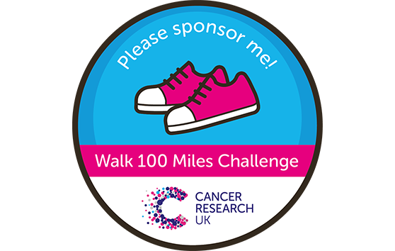 Visit fundraising hub Challenge badge