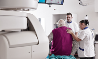 man receiving treatment