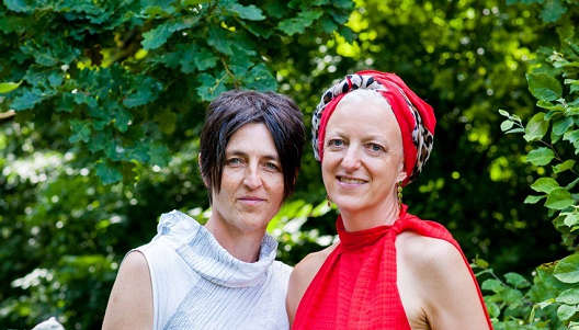 Cancer Insights panel member Jane with her wife