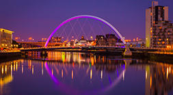 Shine Night Walk Glasgow Glasgow at night