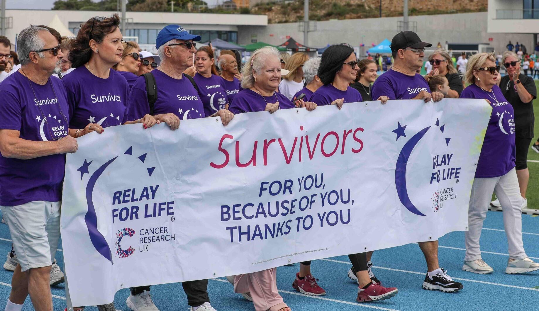Relay For Life guest of honour image by photographer Gabriella Martinez