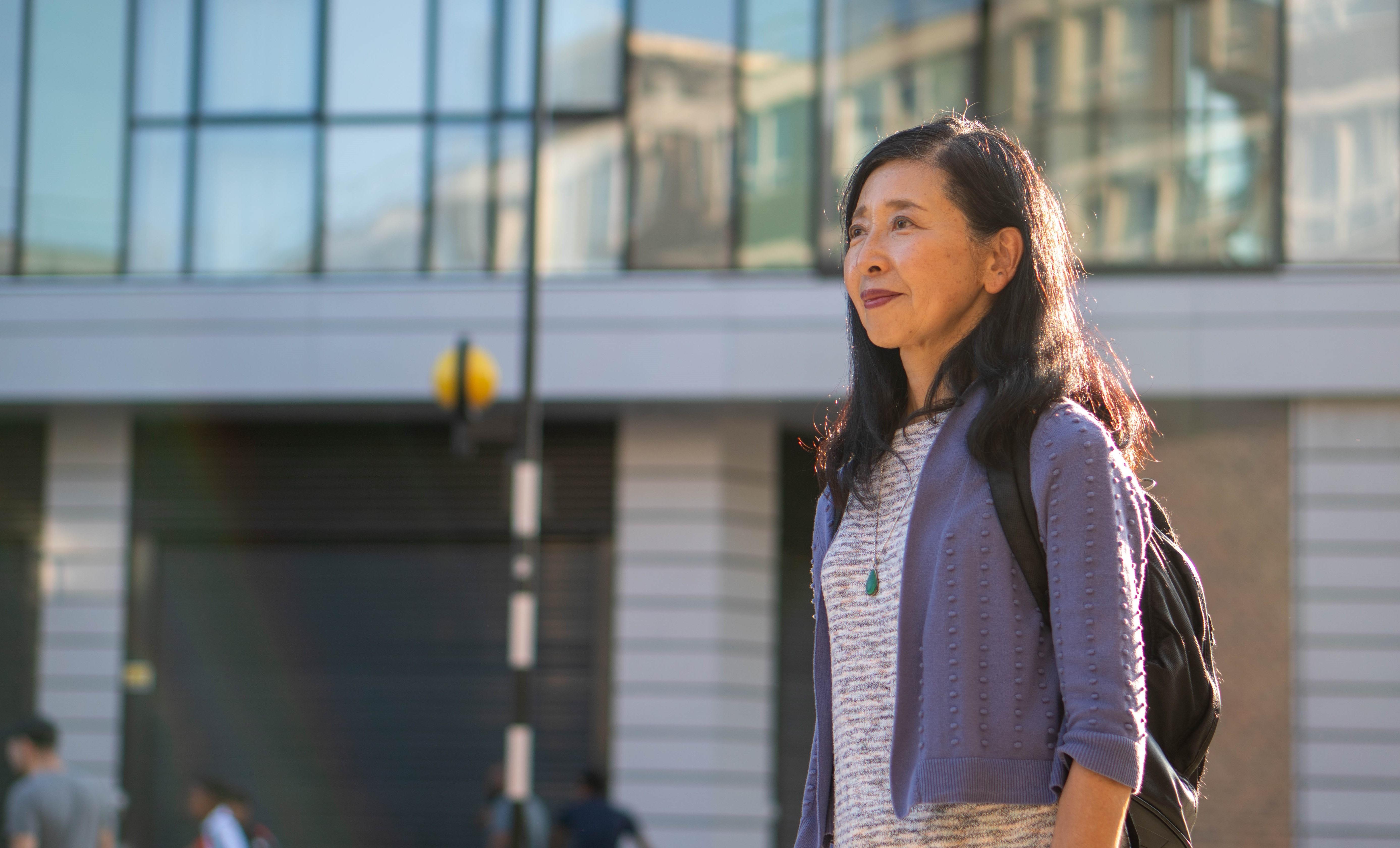 Woman walking