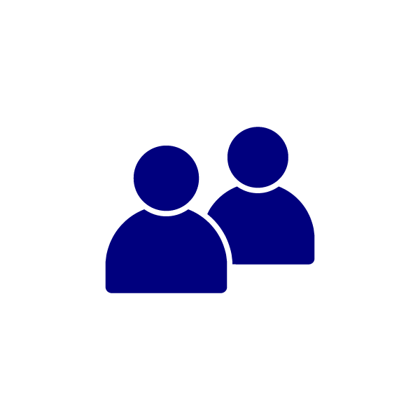 navy icon of two people