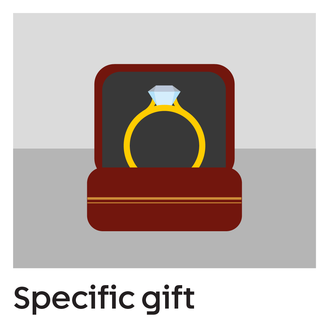 specific gift
