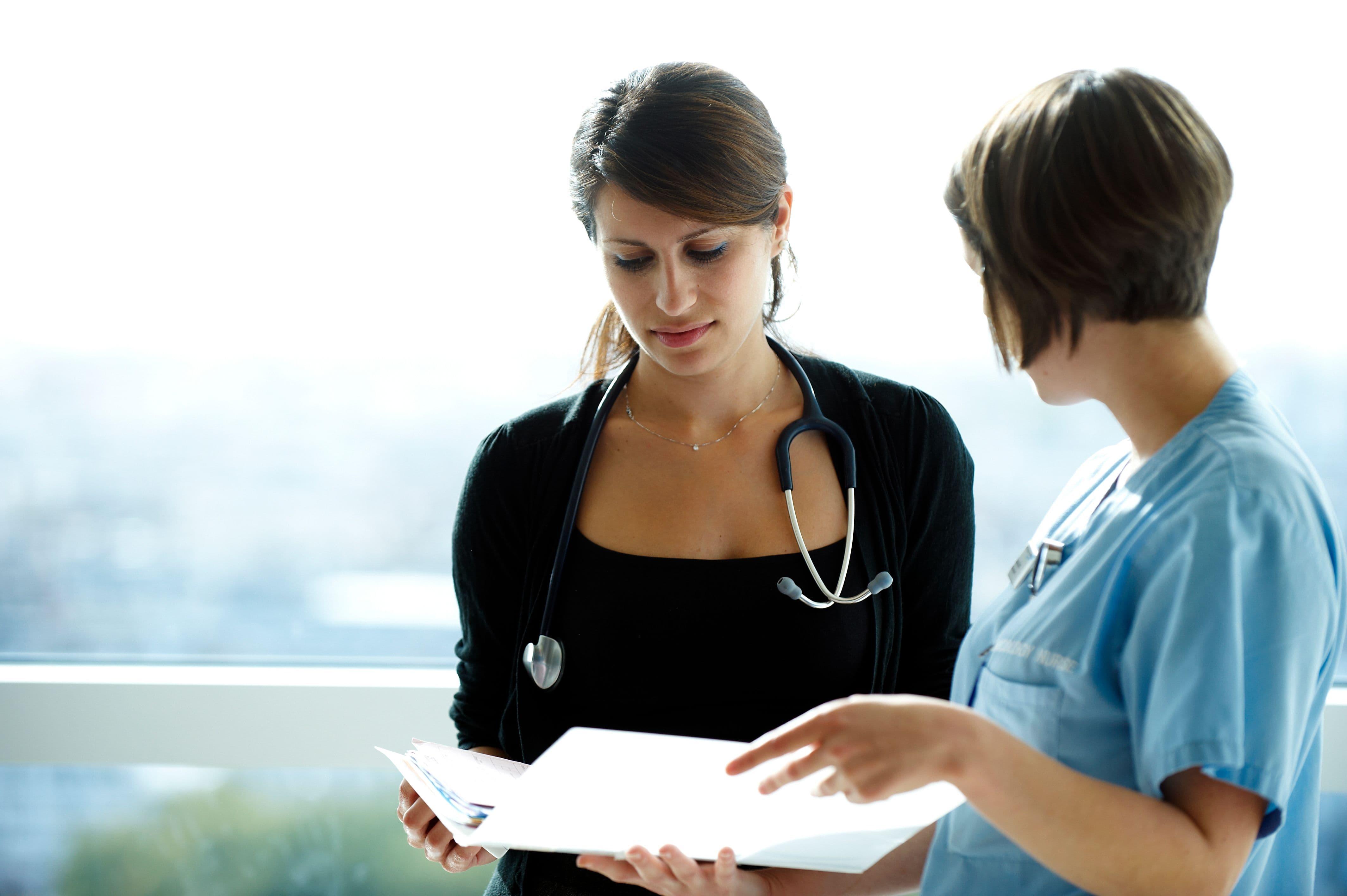 Image of two nurses