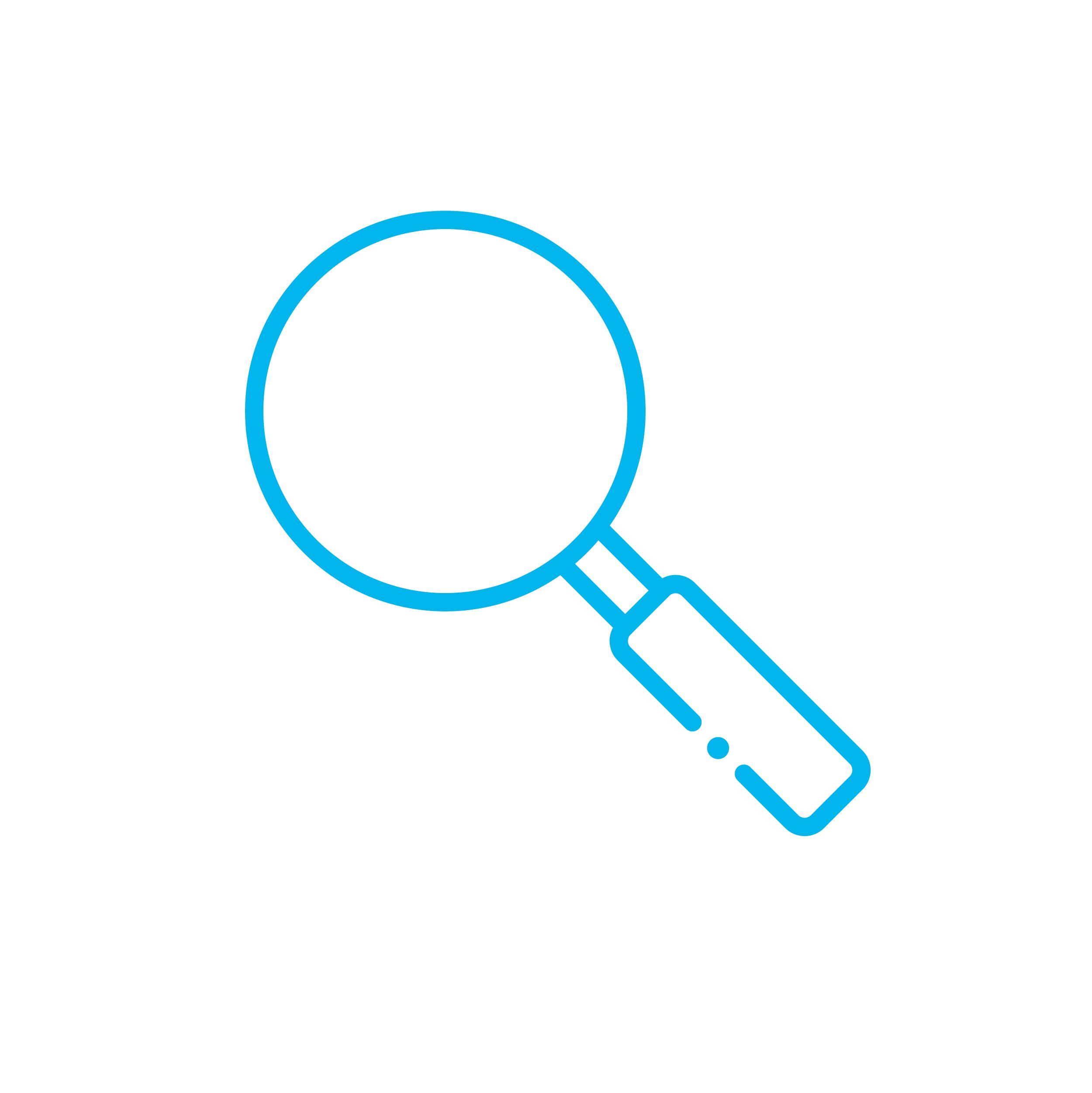 Large magnifying glass icon