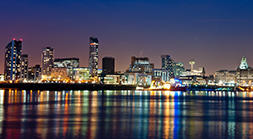 Shine Night Walk Liverpool Liverpool at night