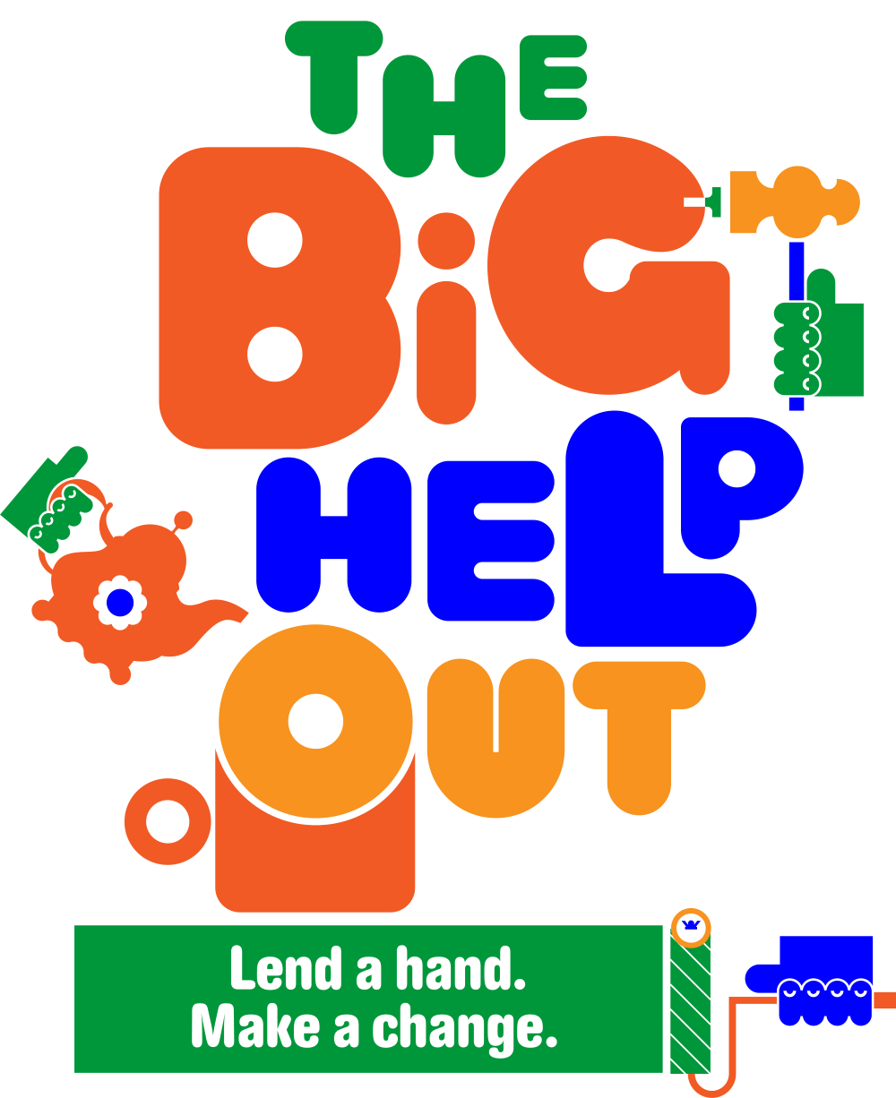 The big help out logo