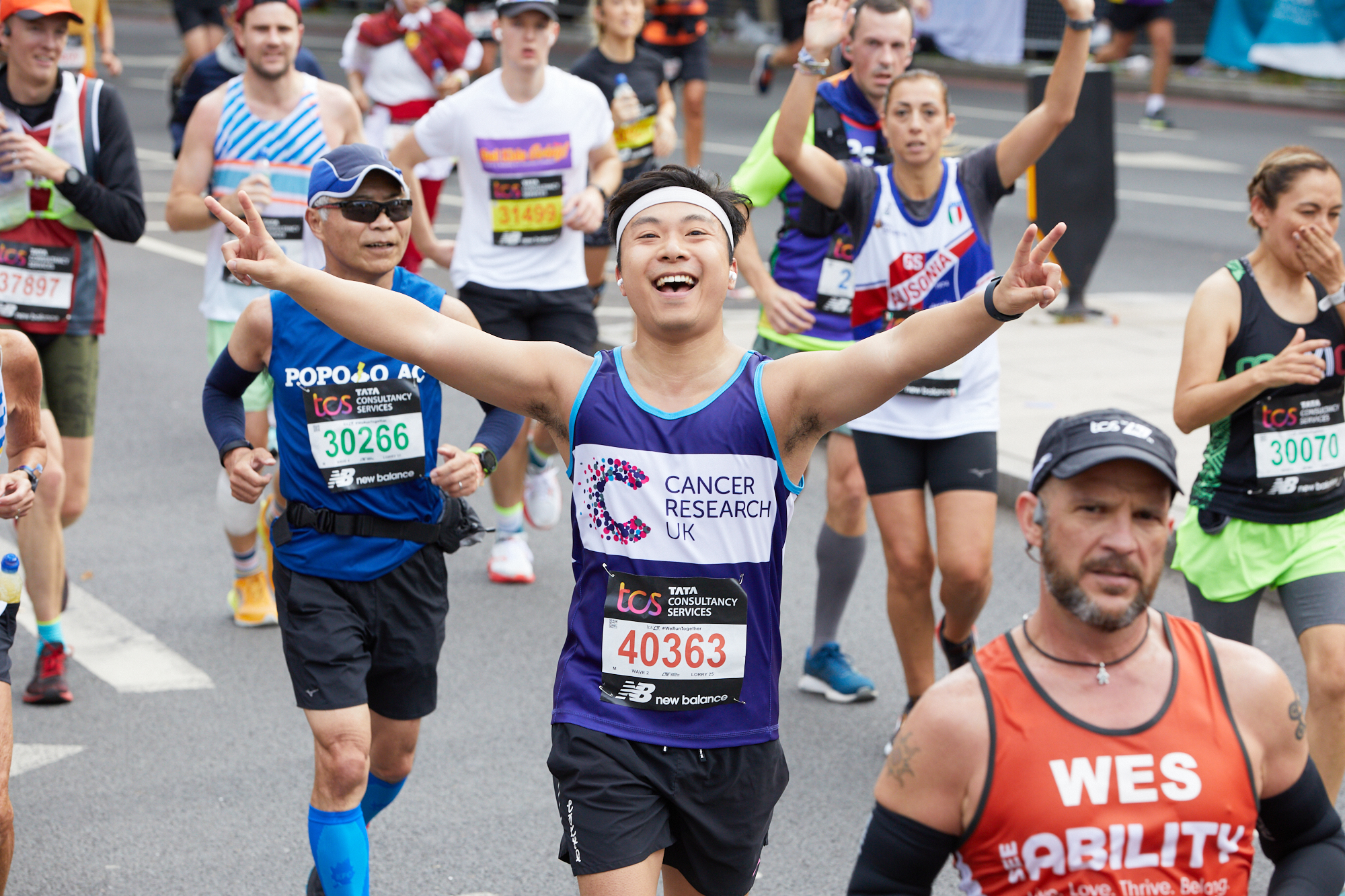 Two female runners take a selfie before their race