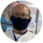 Paul a Cancer Research volunteer