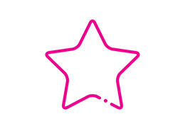 Pink star