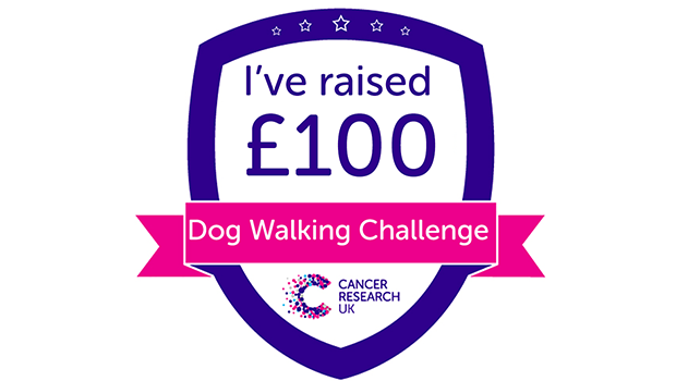 Dog Walking Challenge £100 badge