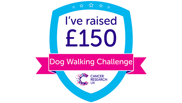 Dog Walking Challenge £150 badge