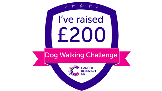 Dog Walking Challenge £200 badge
